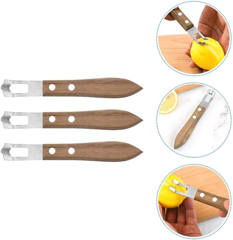 3Pcs Stainless Steel Cheese Grater Set With Ergonomic Handle And Zester - Image 5